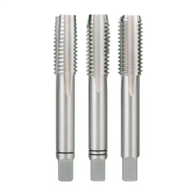 HSS M12 Taps Tin Coated Spiral Point Taps