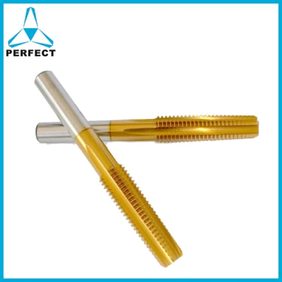 HSS Snt Short H Type Nib Nut Tap Connect with Bent Shank for Fasteners and Processing Industries.
