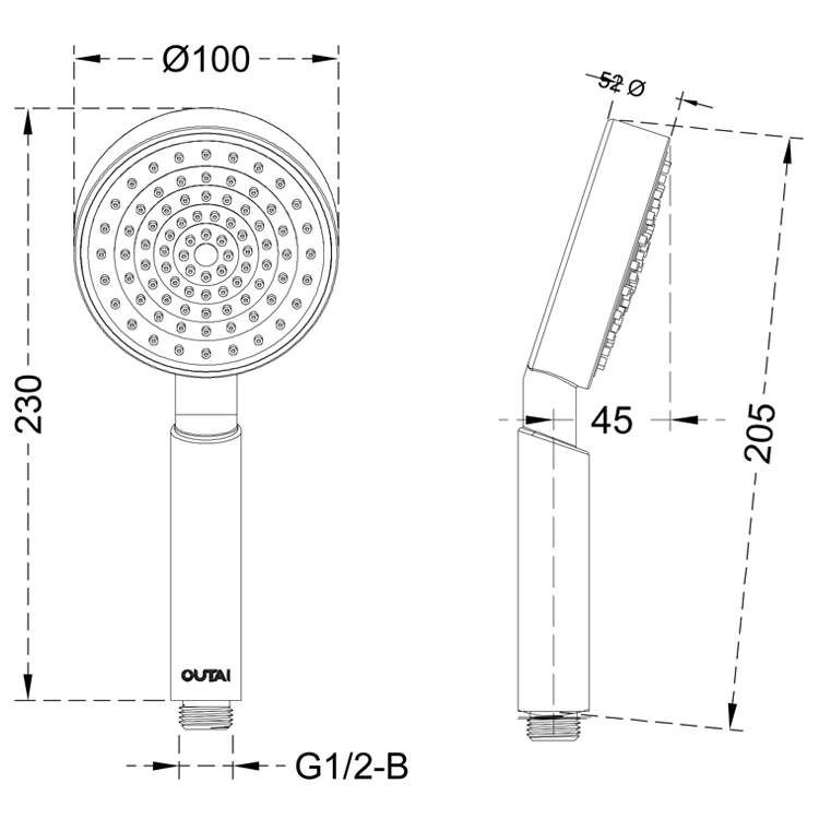 Distributor Sanitary Ware Hand Mixer Bathroom Accessories Shower Taps