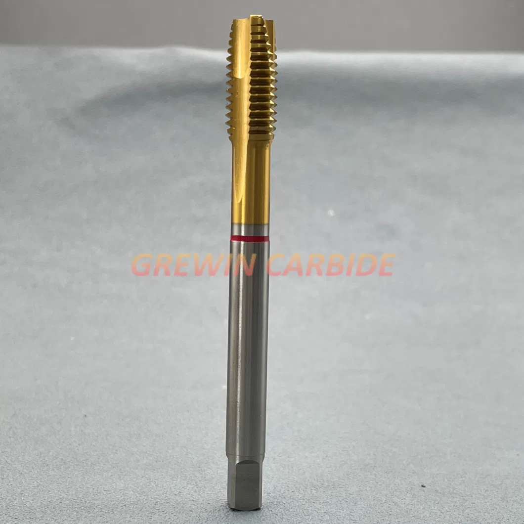 Grewin - High Quality Thread Cutting &amp; Drilling Tool HSS DIN376 Hand Tap Straight Slotted Taps