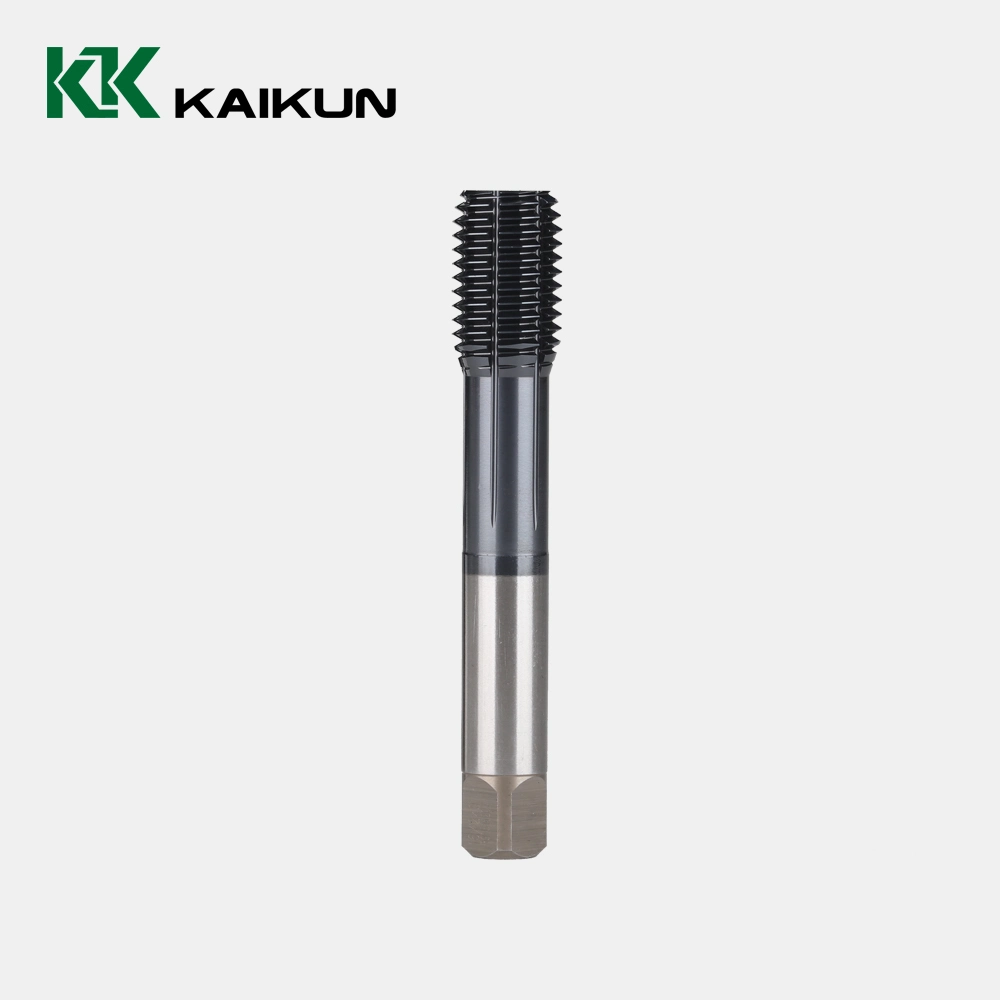 DIN/JIS Ticn-Al Coated Spiral Flute Screw Thread Taps Tool HSS Threading Taps