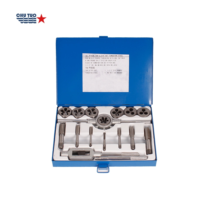 Ok45 6-18mm Mertric Cosrse Threading Tap&Dies Set