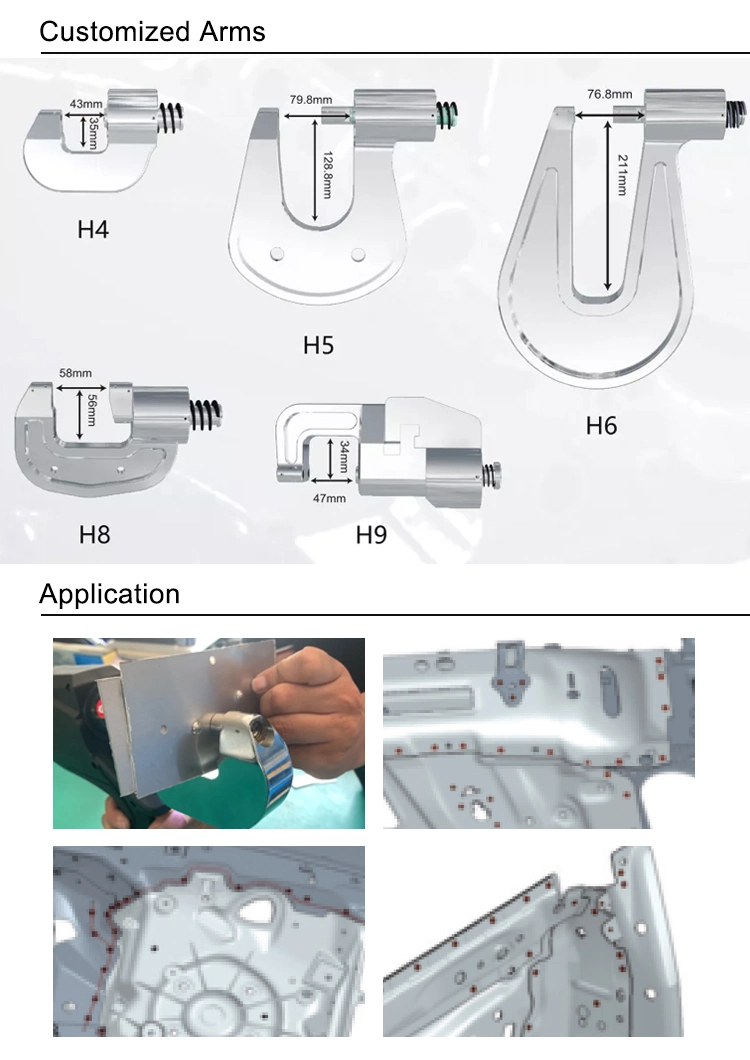 Spr-6 Lithium Battery Aluminum Self-Piercing Rivet Gun