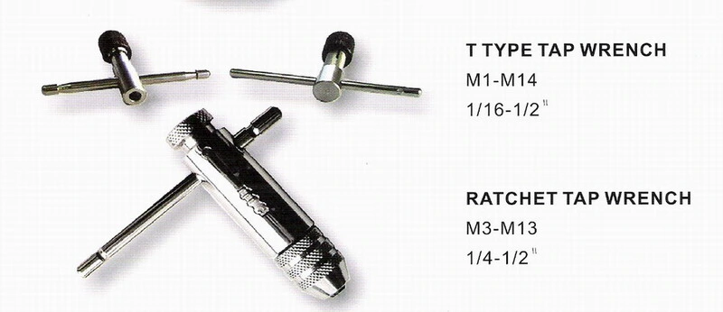 DIN ISO ASME Screw Tap Hexagon Dies Tap Wrench Handle