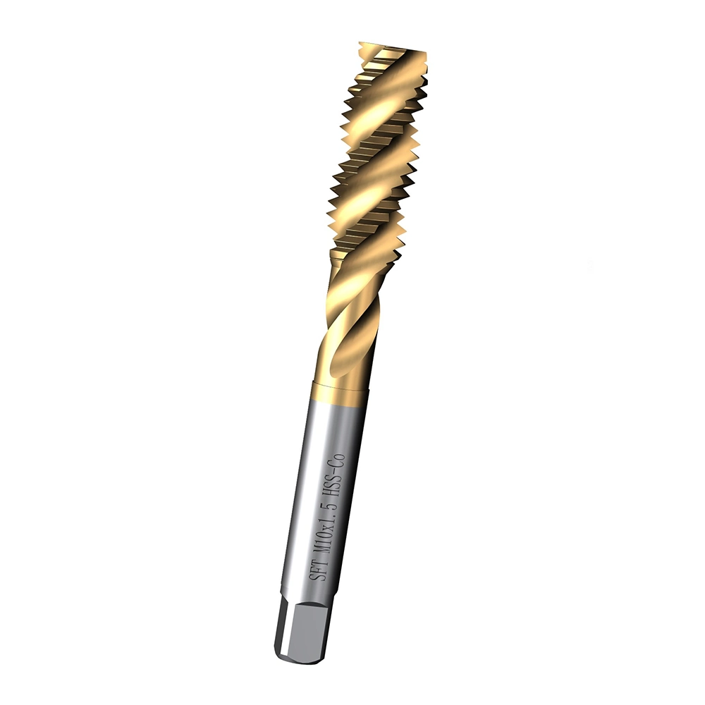 High Speed Steel HSS M4 M6 Spiral Fluted Taps for Threads