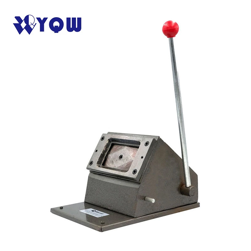 Manual PVC Die Cutter with Round Conrer 86X54mm