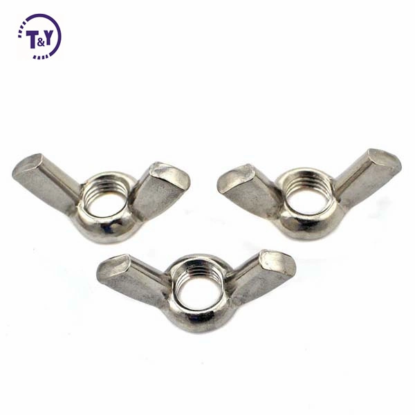 40mm X 8mm White Zinc Plated Die-Casting Wing Nut