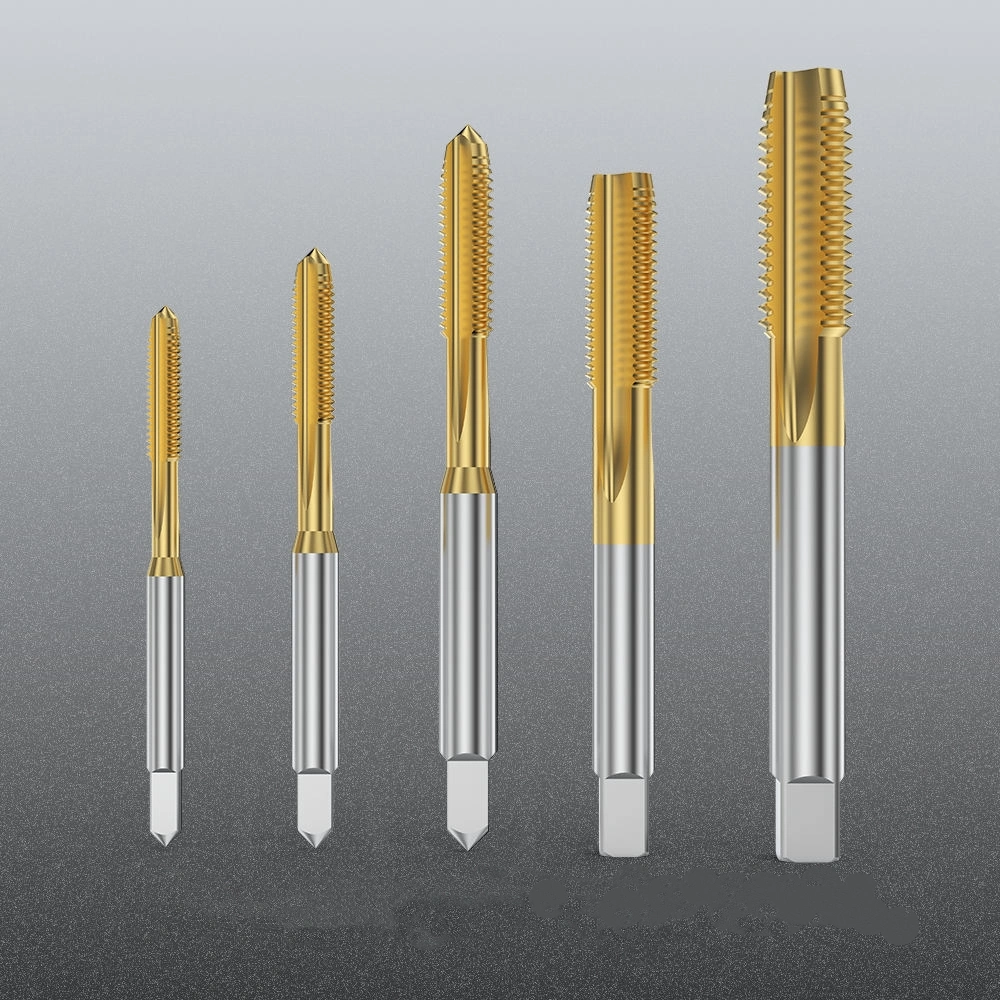 China Manufacturers Machine Taps Solid Carbide Thread Tap for Steel