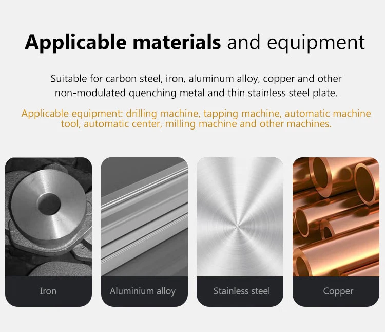 Solid Carbide Metric Spiral Flute Combination Machine Threading Taps and Dies