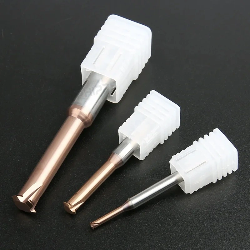 Single Flute Spiral End Mill Three-Tooth Solid Carbide Thread End Mill Full-Tooth Thread Mill Support Non-Standard Customization