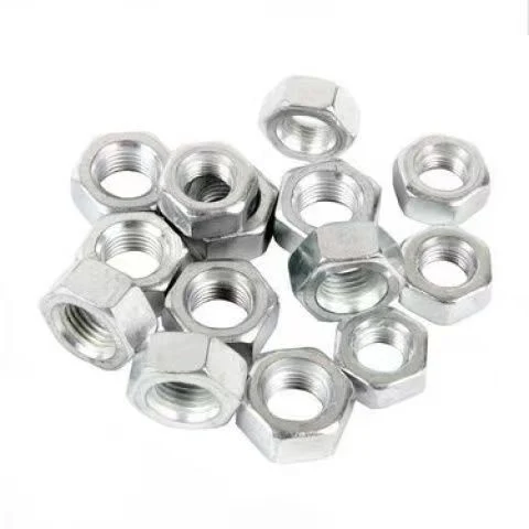 China All Sizes Carbon Steel Zinc Plated Hexagon Head Hex Nut