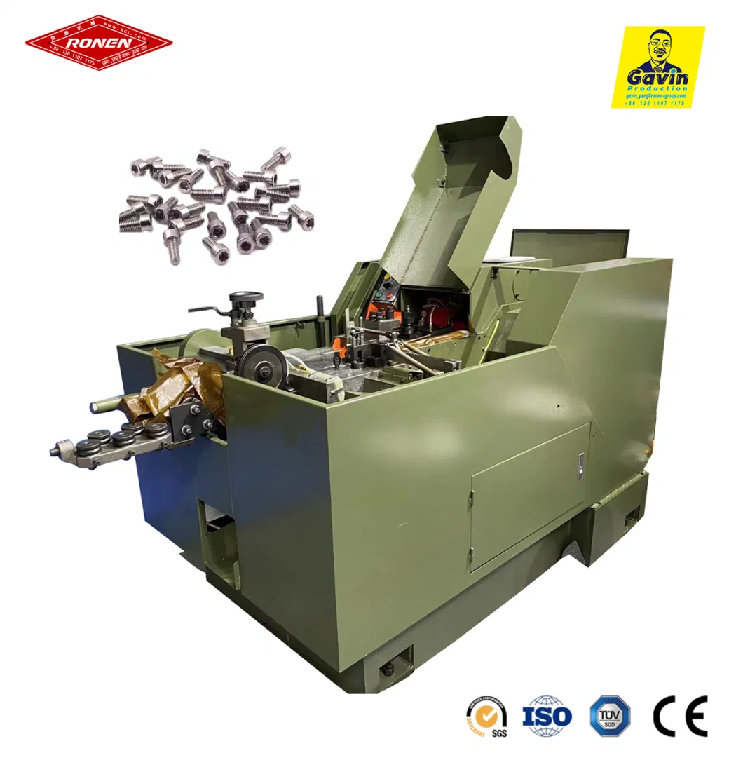 One Die Two Blow Cold Heading Machine Tapping Screw Making Machine