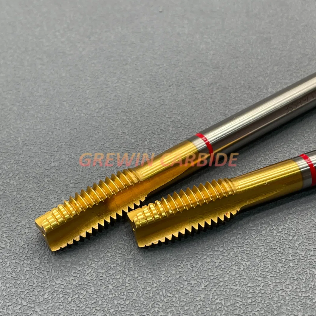 Grewin - High Quality Thread Cutting &amp; Drilling Tool HSS DIN376 Hand Tap Straight Slotted Taps