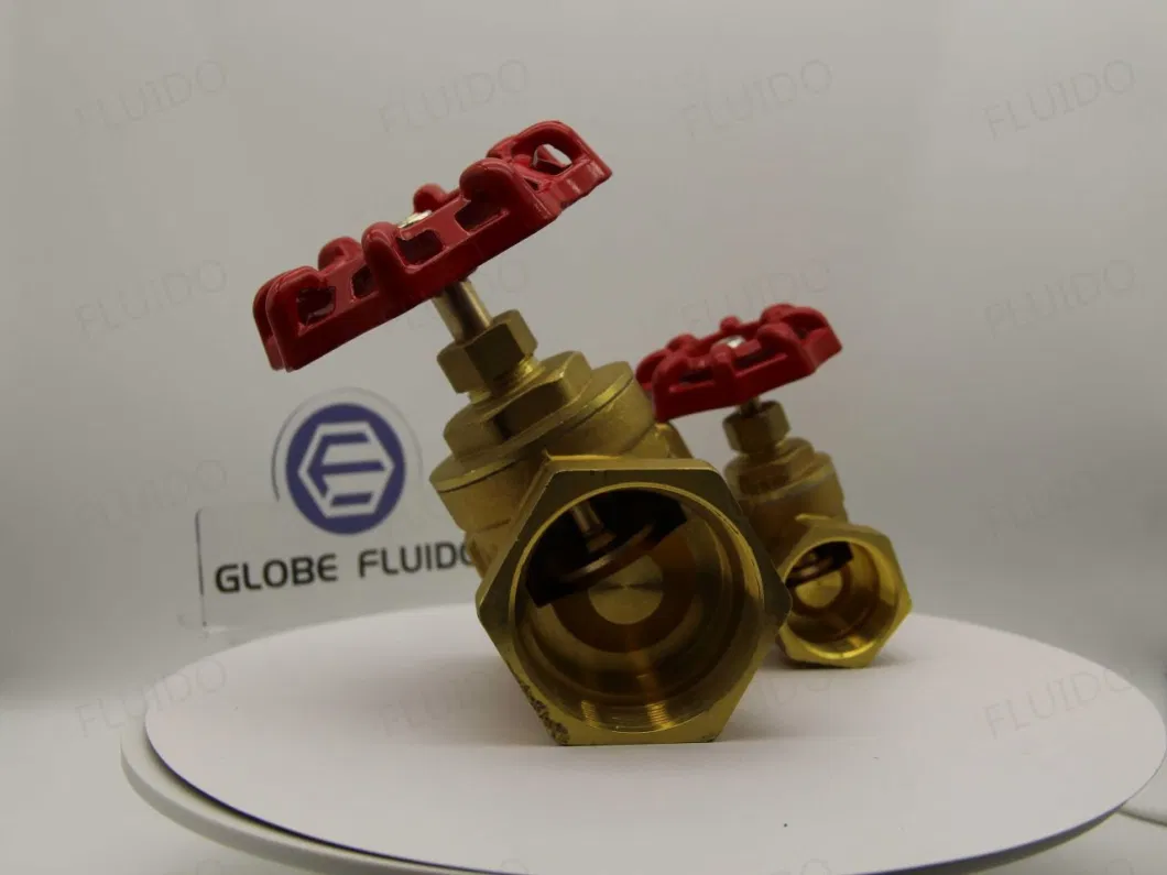 Brass Ball Valve with Handle with 1/2&quot; -1 &quot;Internal Thread