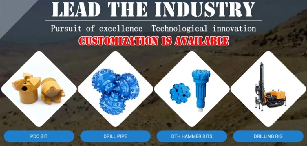 Russia Type DTH Hammer Bits Durable 127mm Button Bits T51 Thread Carbide Rock Quarrying Drilling Tools