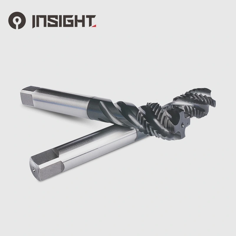 DIN Spiral Taps with Tin Coating HSS Spiral Flute Threading Taps