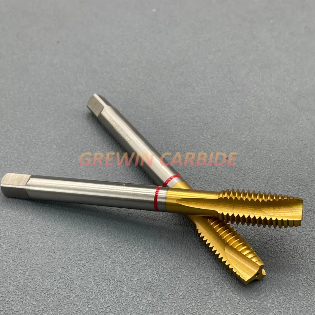 Grewin - High Quality Thread Cutting &amp; Drilling Tool HSS DIN376 Hand Tap Straight Slotted Taps