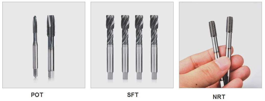 Hot Sale Spiral Point Tap HSS M8 Spiral Flute Threading Taps