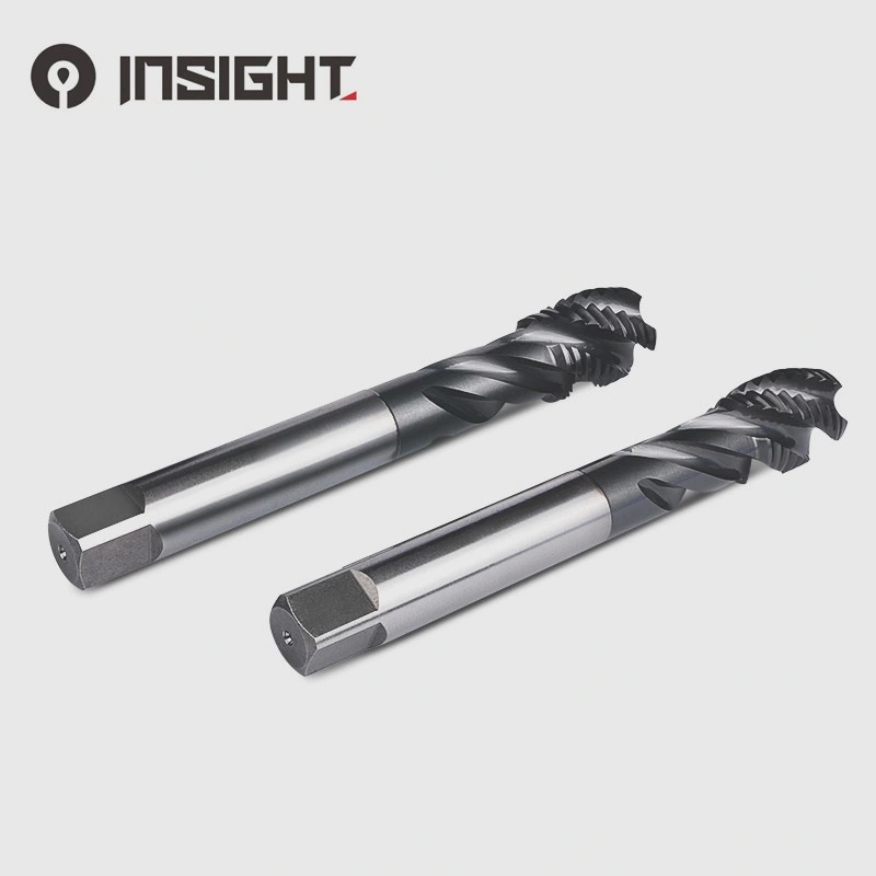 DIN Spiral Taps with Tin Coating HSS Spiral Flute Threading Taps