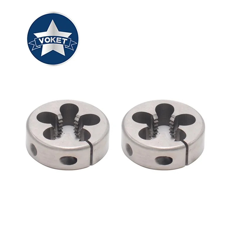 Hsse Metric Adjustable Ar-D Round Die M3 M3.5 M4 M4.5 M5 M5.5 M6 M7 M8 M9 M10 X0.5 X0.6 X0.8 X0.9 X1.25 X1.75 Screw Thread Threading Dies