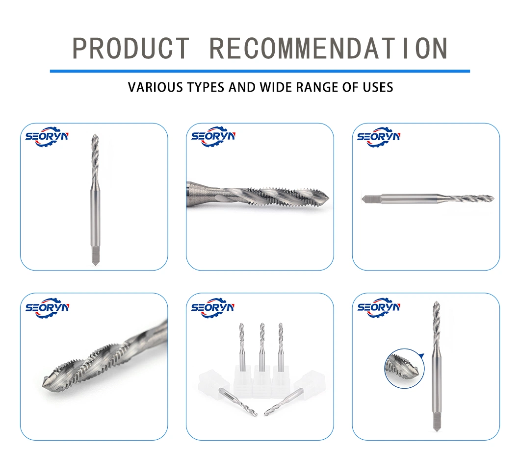 Specializing in The Production of Spiral Flute Taps, Used in Mechanical Lathes, The Alloy Material Has a Long Service Life