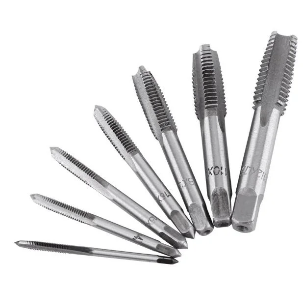 7PCS Metric Thread Steel Tap Tapping Tool