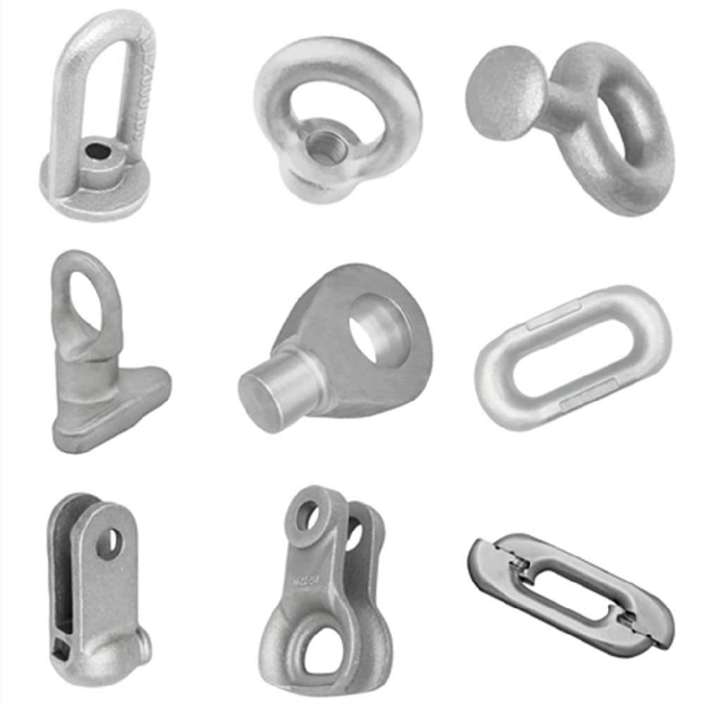 Customized Hot Die Forged Alloy Steel Construction Lifting Equipment Components Replacement Lifting Eye Nut