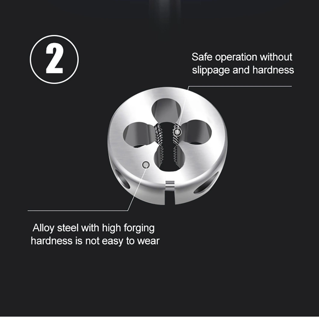 HSS High Quality Combined Tap and Die Set Metric for Steel Screw Thread