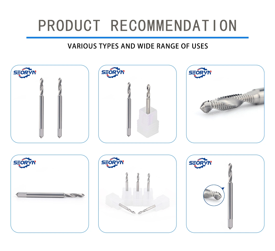 Direct Sales Easy Use and Maintenance Taps Spiral Flute Taps HSS Threading Taps