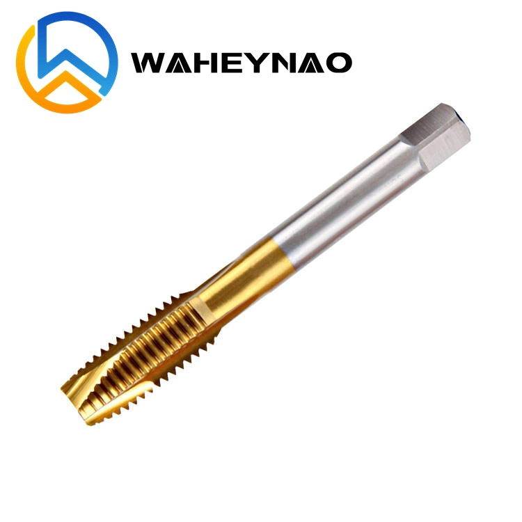 Waheynao Co8% Coated Metric HSS Machine Spiral Screw Pointed Taps for Thread Forming