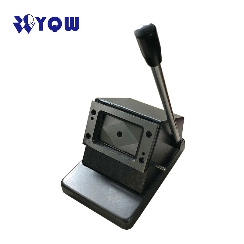 Manual PVC Die Cutter with Round Conrer 86X54mm