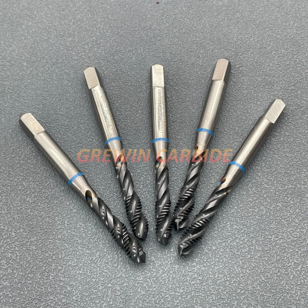 Gw Carbide-HSS-M35 DIN371/376 Spiral Point Tap Screw Thread Machine Tap Milling Machine Threading Taps