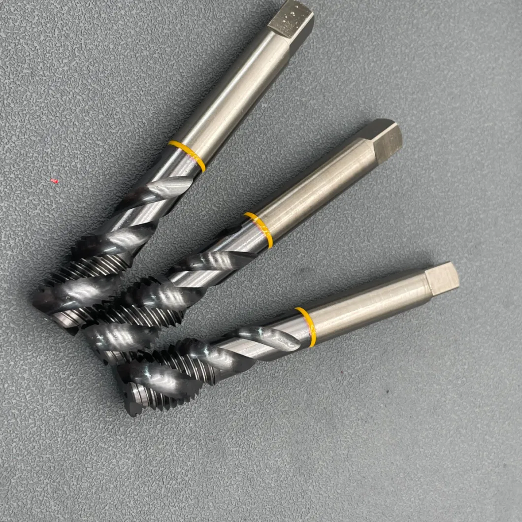 Grewin-High Speed Steel Screw Thread Tap Hsse-Pm DIN376 Durable Taps Spiral Flute Alloy Thread Cutting Tool