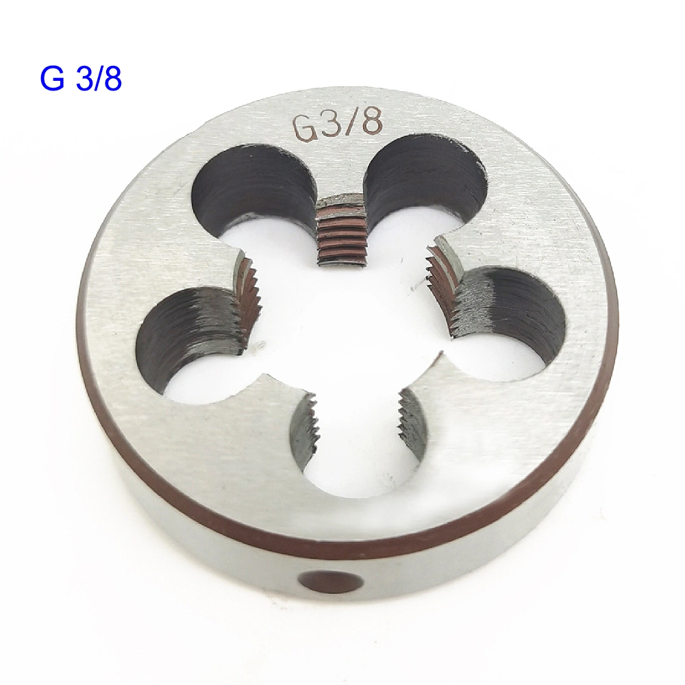 DIN223 Bsp/BSPT G/Gpt HSS High Speed Tool Steel Round Threading Die