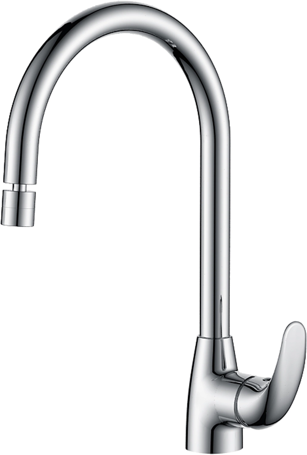 Kitchen Sink Mixer Tap Single Lever Chrome, Km-210117cp