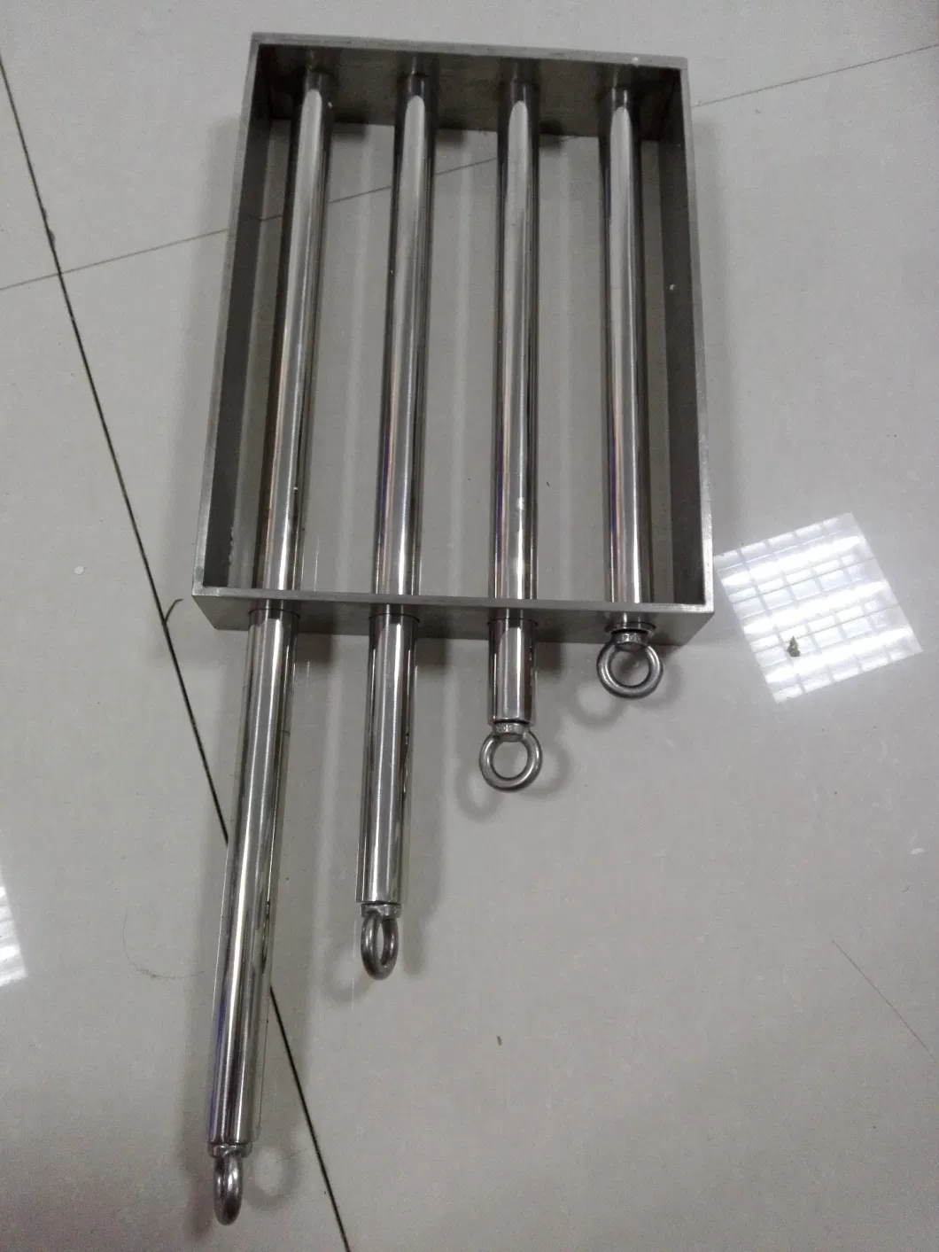 NdFeB Nine Bars Hopper Magnet Filter for Injection Moulding Machine