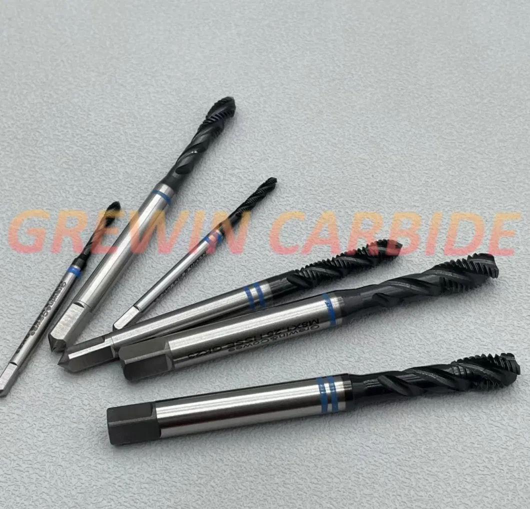 Gw-Wholesale Price DIN371/376 Hsse Sprial/Straight Flutes Thread Machine Taps for Drilling Hole