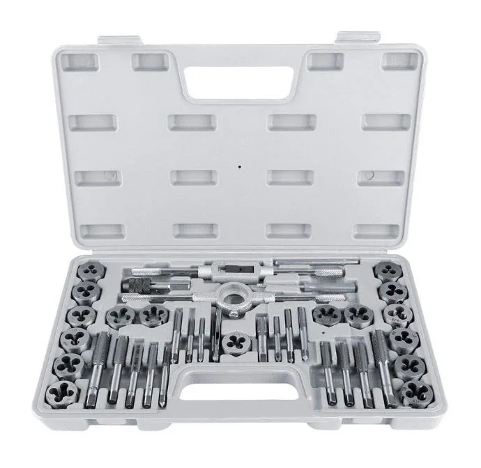 40PCS Tap and Die Set Combination Thread Tap Wrench Sets