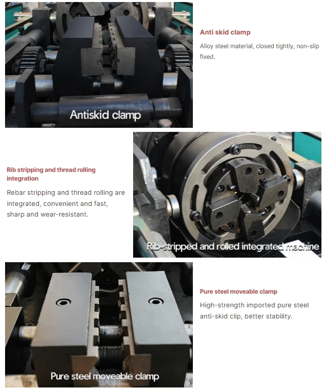 Automatic Rebar Screw Making Machine / Thread Rolling Machine / Threading Machine with High Quality Thread Roller Die Mould