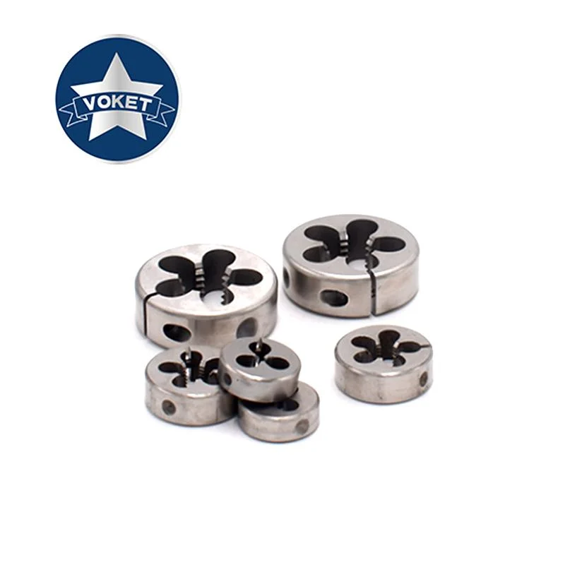 Hsse Adjustable Ar-D Thread Round Die Bsw W 1/8 5/32 3/16 W 7/32 1/4 5/16 3/8 7/16 1/2 - 40 32 24 20 18 16 14 12 Screw Threading Dies