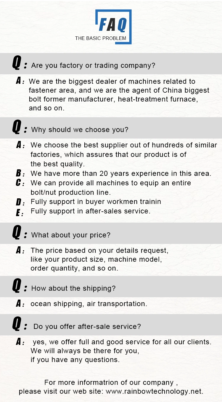 Factory Direct Circle Die Thread Rolling Machine