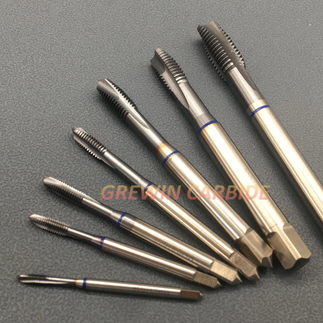 Long Life M3 Machine Tap Stainless Steel Through and Blind Hole DIN371 HSS-Pm Spiral Point Flute Screw Tapping Tools