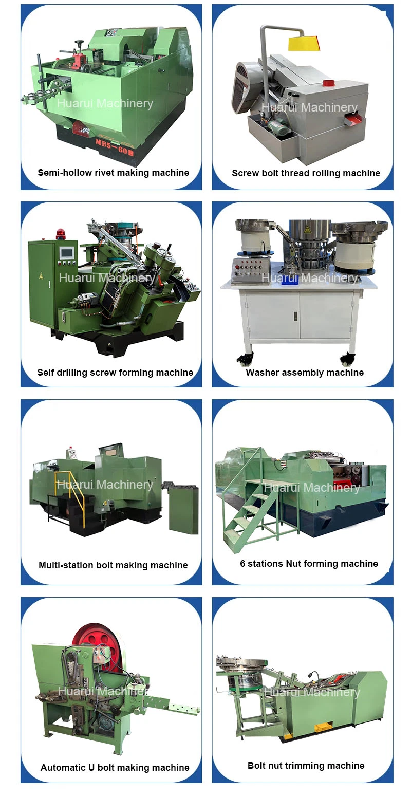 Pull Cap Flat Head Rivet Nut Production Machine Nut Forging Machine