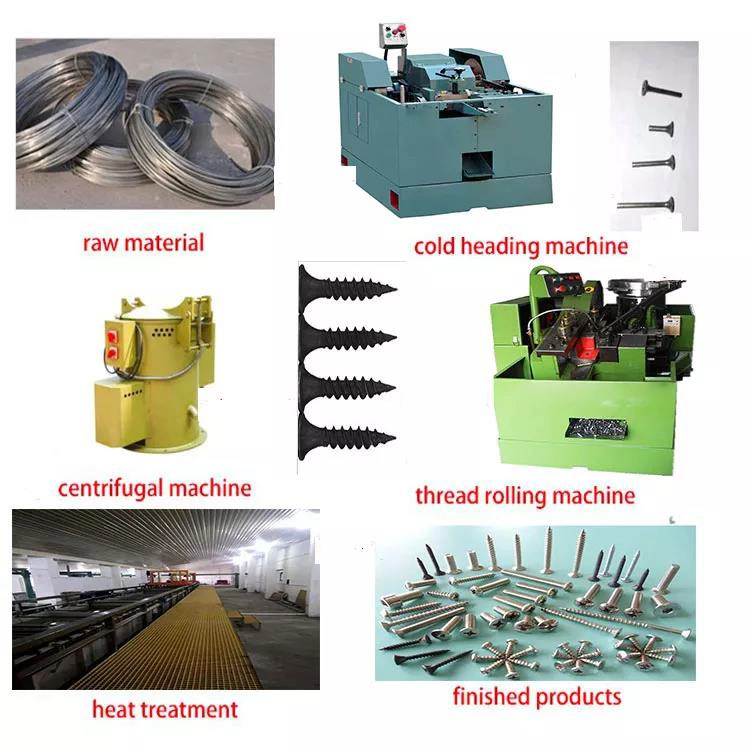 One Die Two Blow Cold Heading Machine Tapping Screw Making Machine