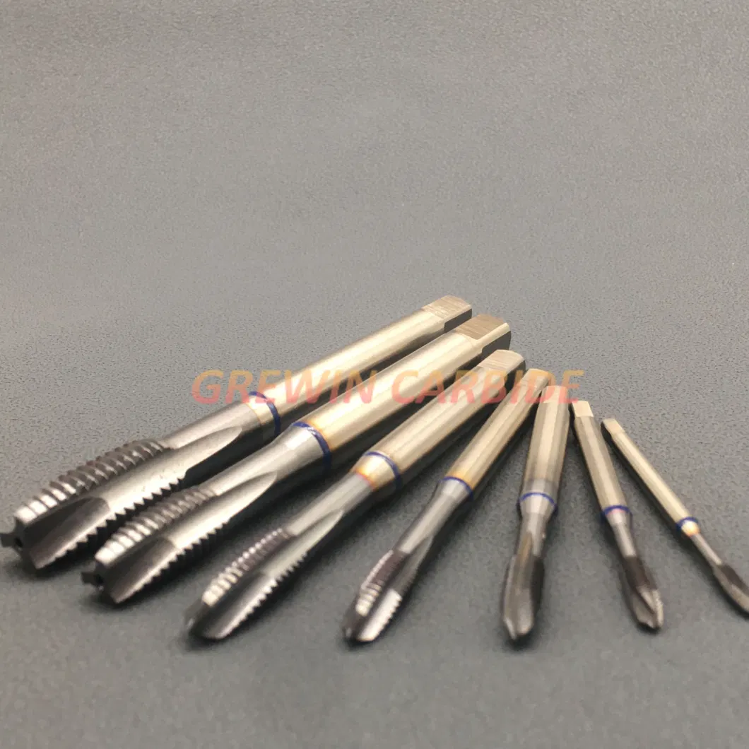 Long Life M3 Machine Tap Stainless Steel Through and Blind Hole DIN371 HSS-Pm Spiral Point Flute Screw Tapping Tools