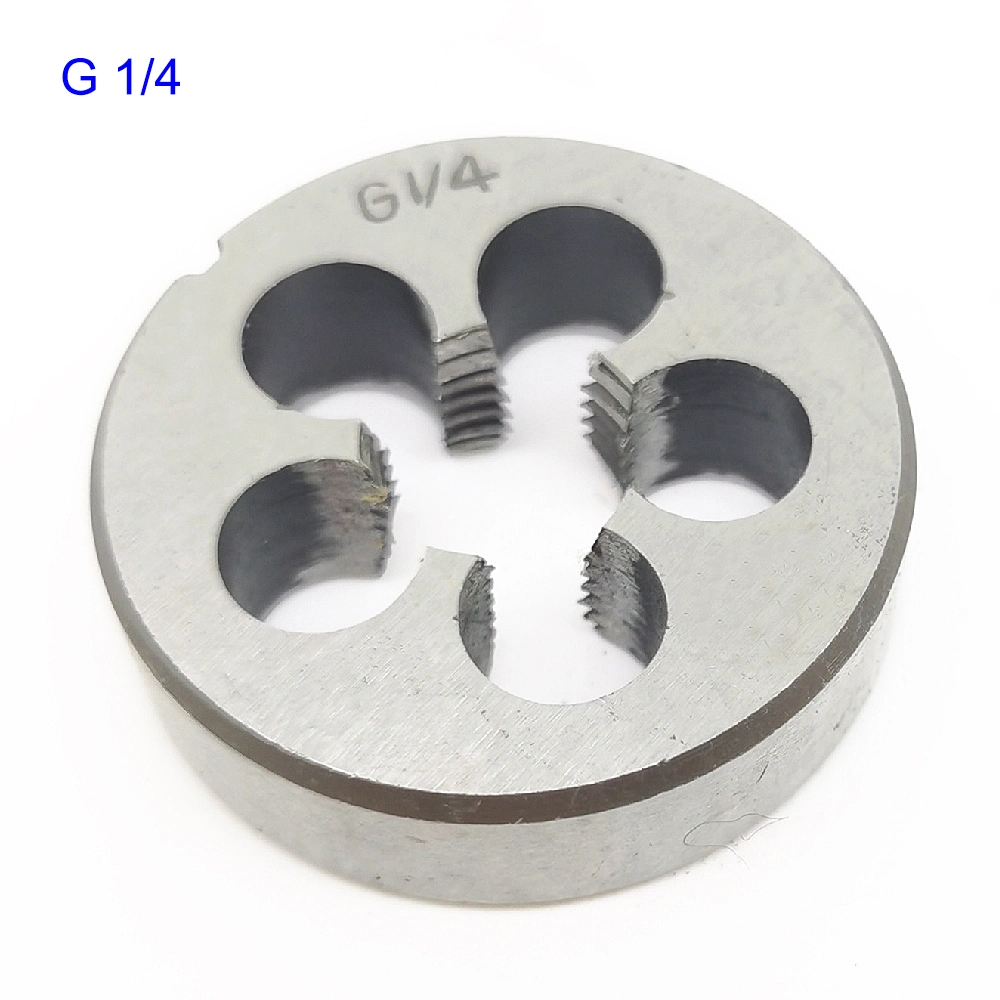 DIN223 Bsp/BSPT G/Gpt HSS High Speed Tool Steel Round Threading Die