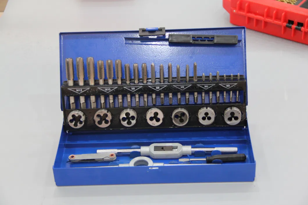 32PCS HSS Thread Tap and Tools Steel Circular Die Set