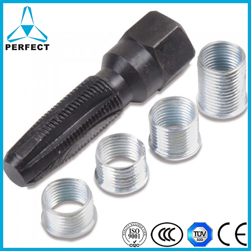 14mm Spark Plug Thread Repair Kit Rethread Tool Reamer Tap