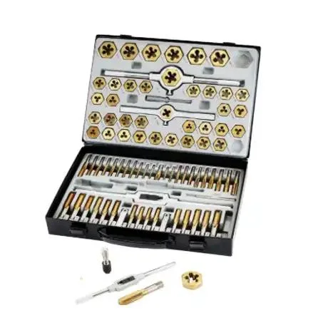 86PCS Metric/ Inch Tap and Die Tool Set for Thread Cutting