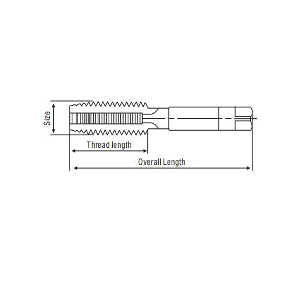 DIN352 Metric HSS Right Hand Taps Plug Taps